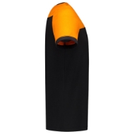 Afbeeldingen van T-Shirt Bicolor Naden mt. M Blackoran