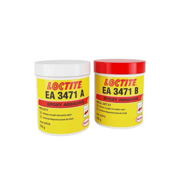 Afbeeldingen van Loc metal pasta s1 3471 (a+b) 2x250gr.