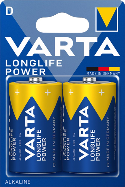 Afbeeldingen van Varta batterij lr20/d (2)