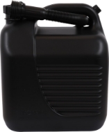 Afbeeldingen van Iro brandstofjerrycan 10ltr zwart