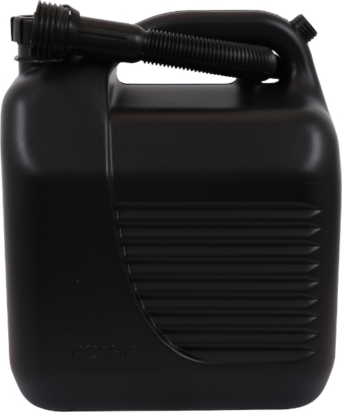 Afbeeldingen van Iro brandstofjerrycan 10ltr zwart