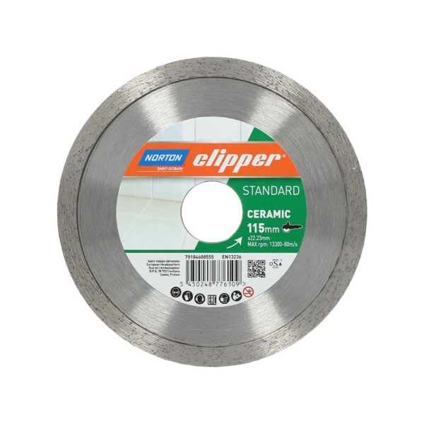 Afbeeldingen van Diamantzaag Standard Ceram 115x22,23+7x1,6