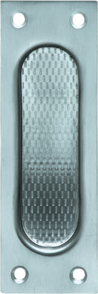 Afbeeldingen van Oxloc schuifdeurkom RVS rechth. 120x40mm