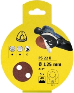 Afbeeldingen van Kli schuurschijf 150mm k180 klit 5-stuk gls3