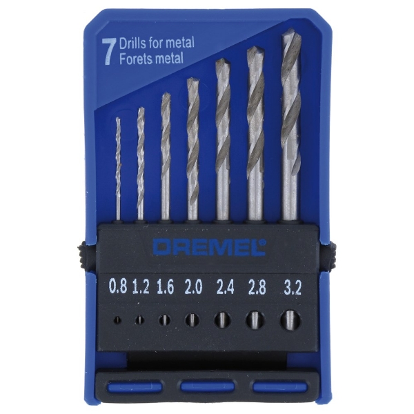 Afbeeldingen van Dre borenset 7 stuks 0.8-3.2 mm