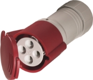 Afbeeldingen van Koppelcontactstop 32a 4p cee 400v rd/g