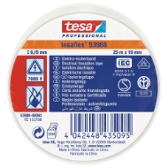 Afbeeldingen van Tesa 53988 isolatietape wit 25m, 19mm