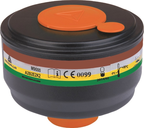 Afbeeldingen van Delta Plus dispenser met 4 gasfilterbu