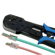Afbeeldingen van Kle ass. modulaire rj45 cat5e/6 + tang