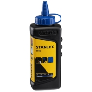 Afbeeldingen van Slaglijn-kleurkrijt Krijt 225 g blauw Stanley