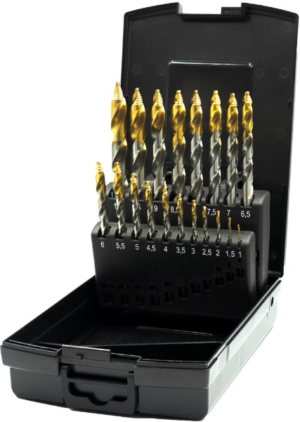 Afbeeldingen van IT boorcassette hss step-point 1-10x0.5mm
