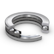 Afbeeldingen van SKF groefkogellager axiaal 51104