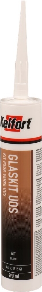 Afbeeldingen van Kelfort glaskit uos wit 290ml ms-polymer