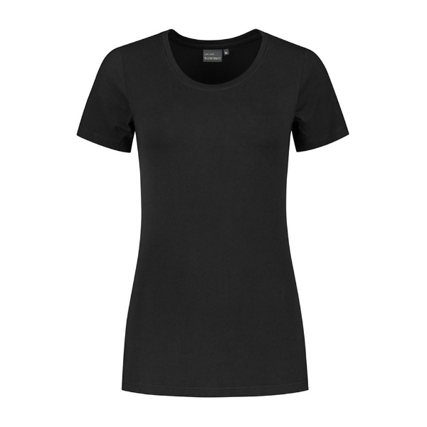 Afbeeldingen van T-shirt Jaro dames mt.S zwart