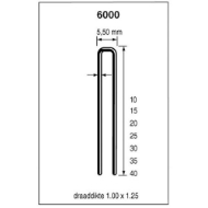 Afbeeldingen van Dutack nieten 6030cnk box 5000st