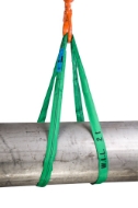 Afbeeldingen van Rem rondstrop 2000kg/0,5mtr groen s5
