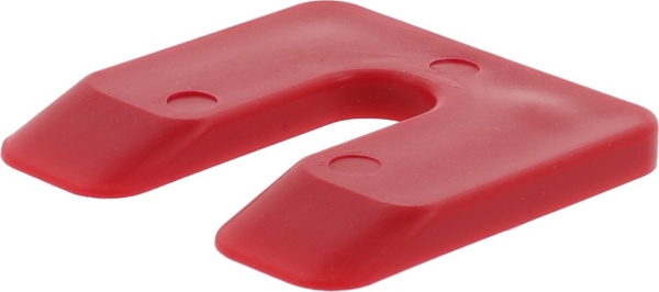 Afbeeldingen van Kelfort uitvulplaatje 5mm rood ( pak 138st)