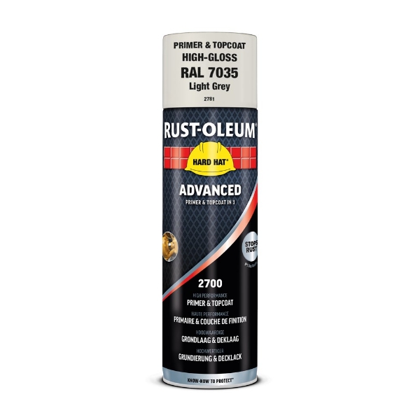 Afbeeldingen van Hard Hat Advanced GLOSS LIGHT GREY - RAL 7035