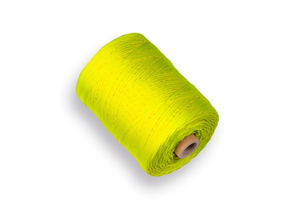 Afbeeldingen van Uitzetkoord Nylon Fluoricerend geel 20