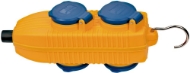 Afbeeldingen van Stopcontactdozenblok 230V/16A 4-voudig ip54