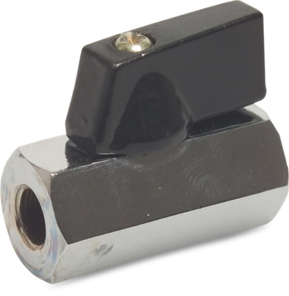 Afbeeldingen van Mini kogelkraan 1/4" bi/bi type 400