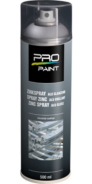 Afbeeldingen van Pro-Paint Alu-zink glanzend 500 ML (PP0201)