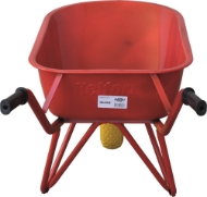 Afbeeldingen van Rondn.kruiwagen 85ltr. ronde buis anti-le