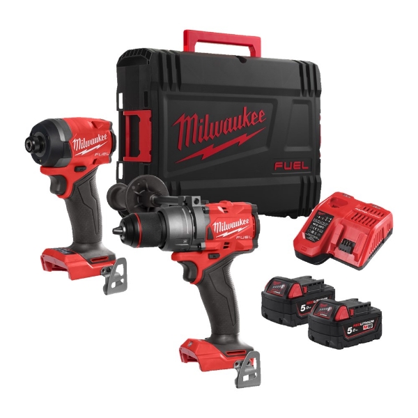 Afbeeldingen van Mil powerpack m18fpd3 + m18fid3 18V 5.0ah