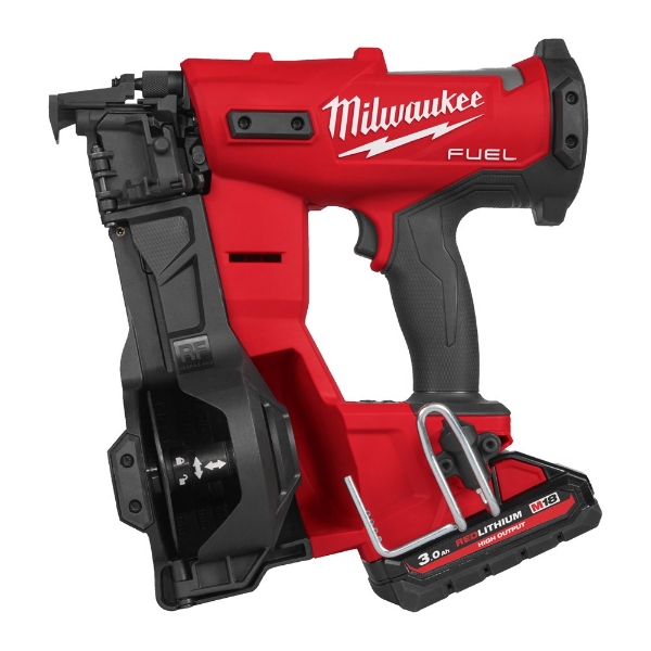 Afbeeldingen van M18 Fuel Roofing Coil Nailer, HD Box, 2x M18H