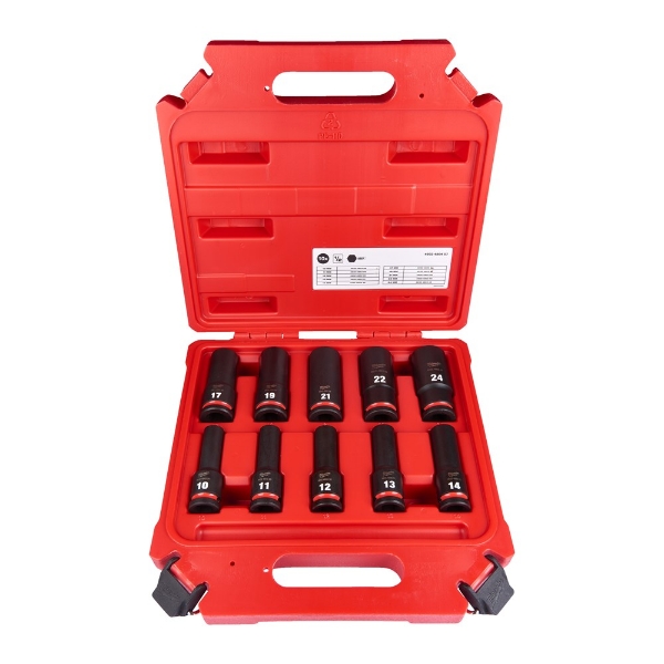 Afbeeldingen van Shockwave Doppenset 1/2 lang (10 delig)