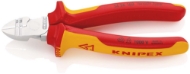 Afbeeldingen van Afstrip-zijsnijtang 160mm VDE Knipex