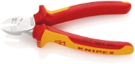 Afbeeldingen van Afstrip-zijsnijtang 160mm VDE Knipex