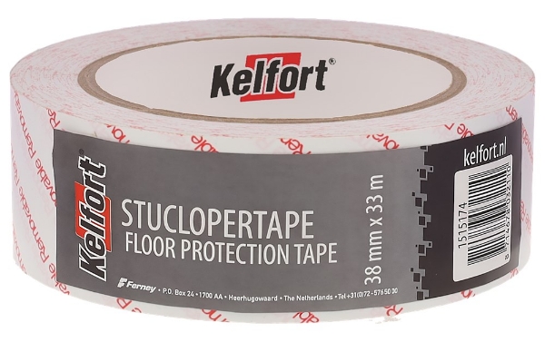 Afbeeldingen van Kelfort stucloper-tape 38mmx33m
