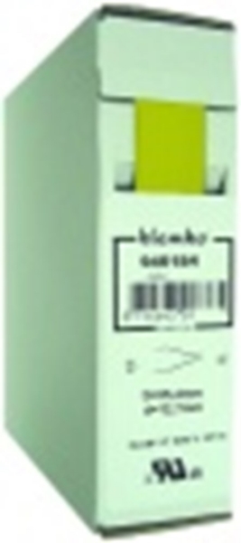 Afbeeldingen van Krimpkous 25,4-12,7mm geel (5mtr)