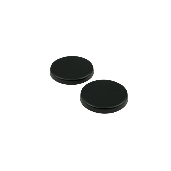 Afbeeldingen van Klikrozet Blind Rond Alu. Zwart 55Mm