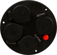 Afbeeldingen van Kel contactplaat 4v tbv ER500 kabelhaspel