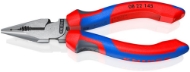 Afbeeldingen van Spitsbek-comb.tang gepolijst 145mm KNIPEX