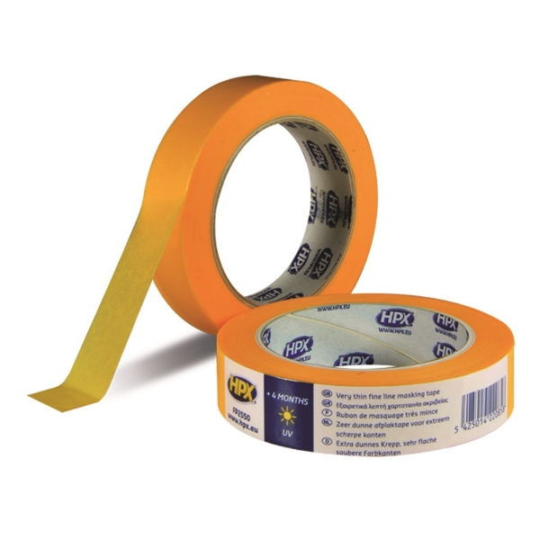 Afbeeldingen van Masking 4400 Fine Line oranje 24mm x 50mFP255