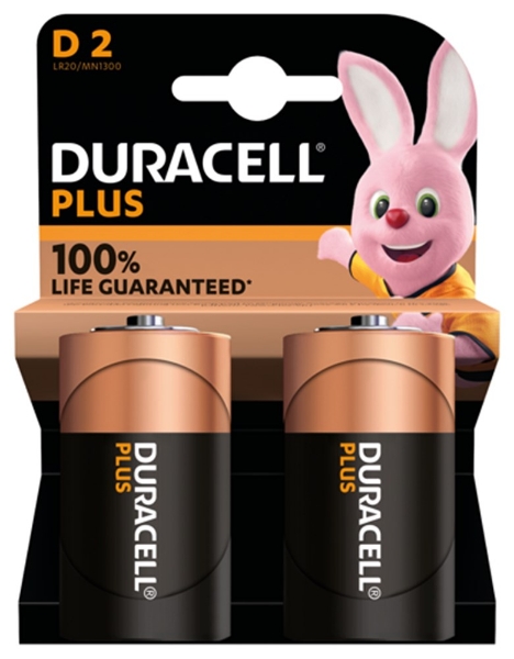 Afbeeldingen van Duracell batt. (d) 1,5v lr20 mn1300 (2st)