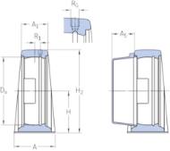 Afbeeldingen van SKF sy508m lagerhuis (fagp208)
