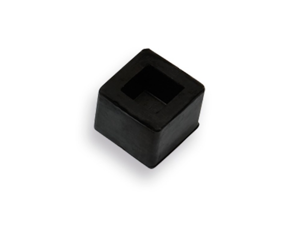Afbeeldingen van Mokerdop rubber gat 39x39 voor moker 1000gr