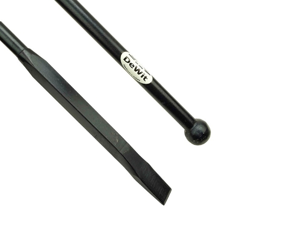 Afbeeldingen van Stootijzer 1200mm met 40cm vierkant