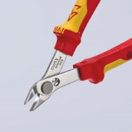Afbeeldingen van Kni zijsnijtang inox 54 hrc 125 mm vde