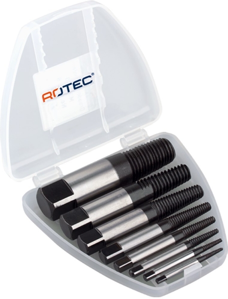 Afbeeldingen van Rotec tapeind uithalers set 8delig M3-M50