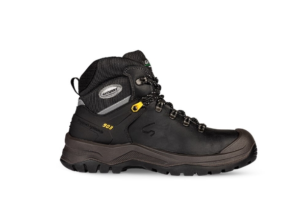 Afbeeldingen van Werkschoen mt.45 s3 903L grisport zwart hoog