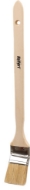 Afbeeldingen van Kel radiatorkwast 2" wit plat (11x50mm)
