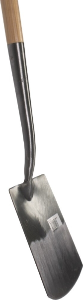 Afbeeldingen van Spade met hals blank geslepen met steel