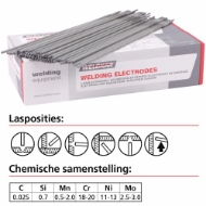 Afbeeldingen van Weldkar laselektrode 2.5mm 316l a 2kg