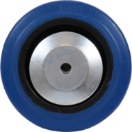 Afbeeldingen van Kelfort wiel bl. pvc r.lgr + kunst.velg 100mm