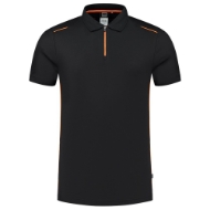 Afbeeldingen van Poloshirt Accent 202703 mt.L BlackOrange